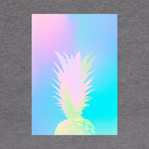 pineapple holographic by ruifaria